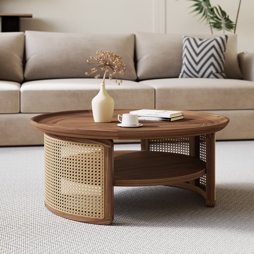 Cane Coffee Table