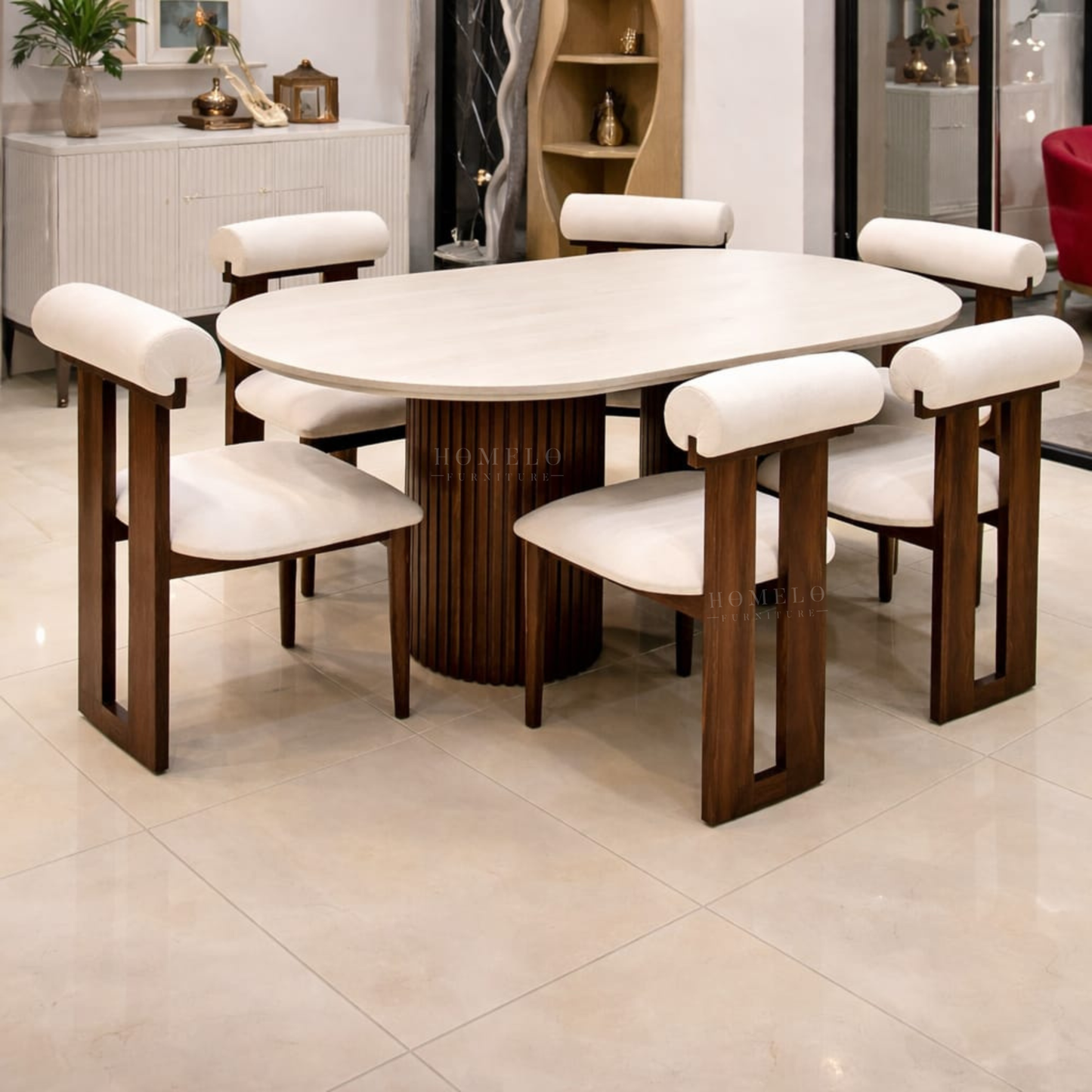 Velora Luxe Sheesham Dining Set