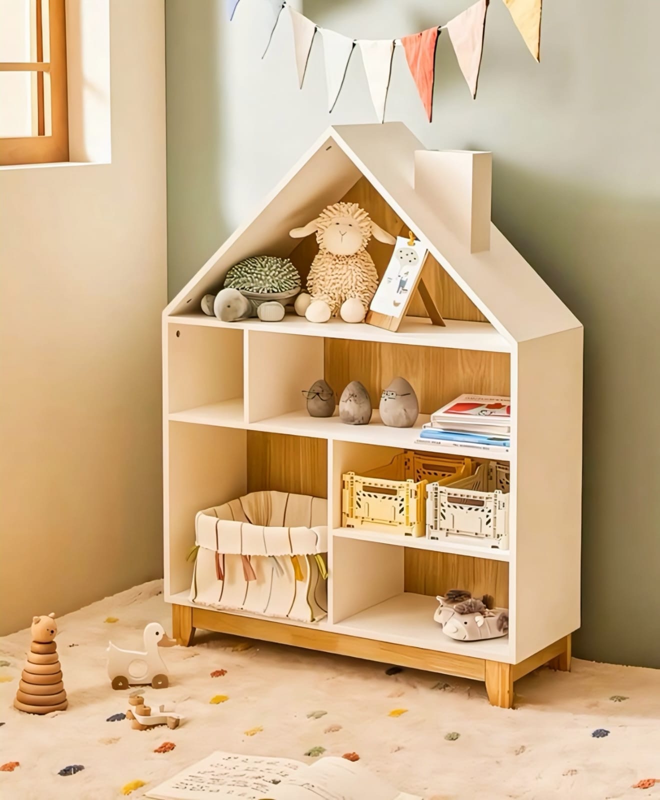 House-Shaped Bookshelf