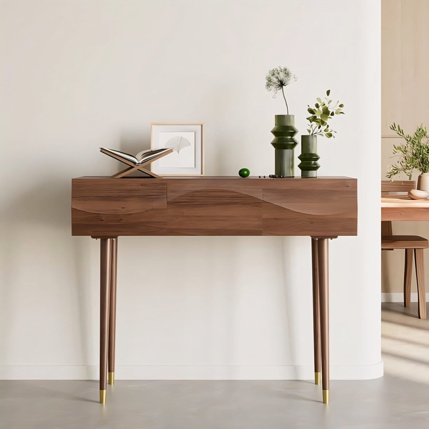 Walnut Console