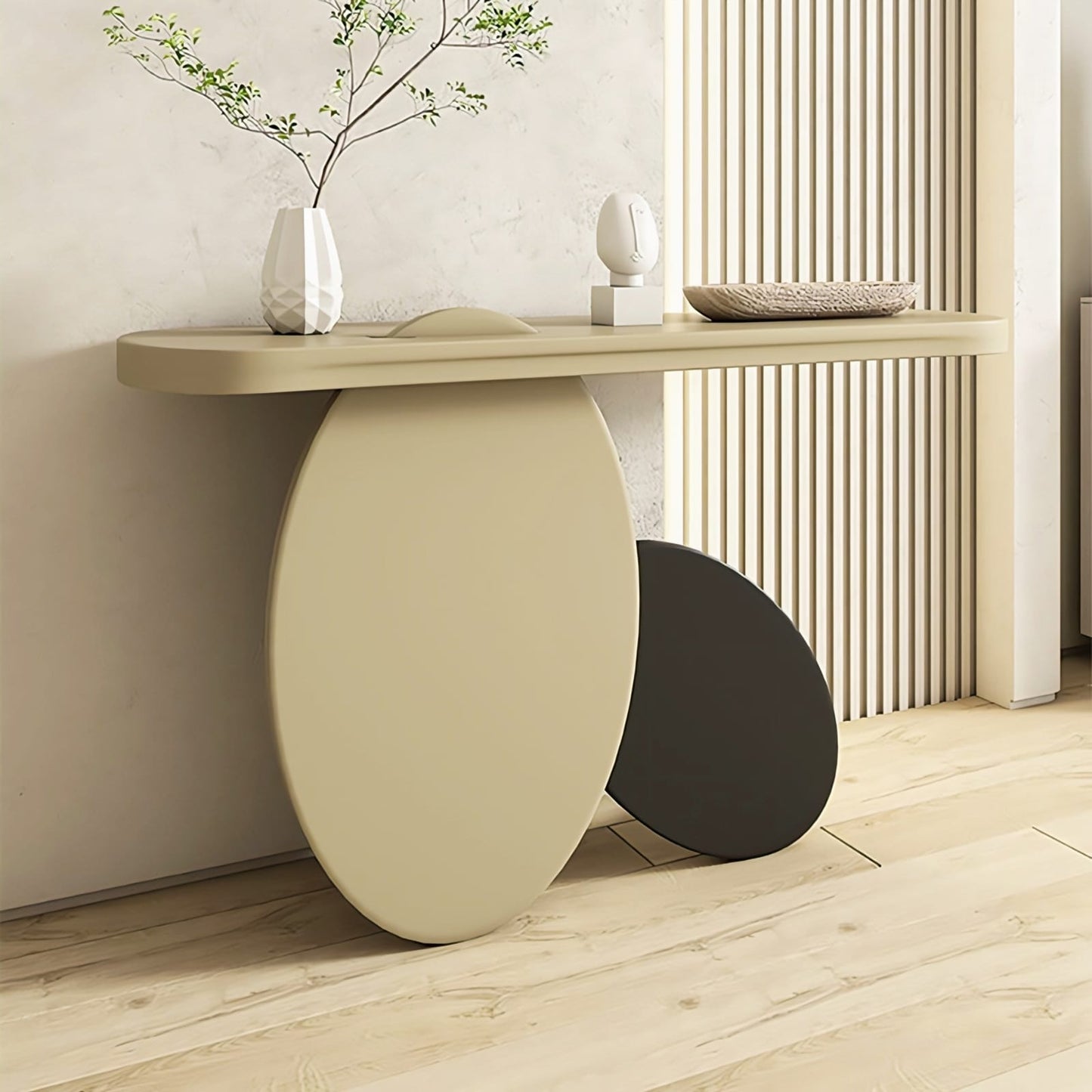 Oval Console
