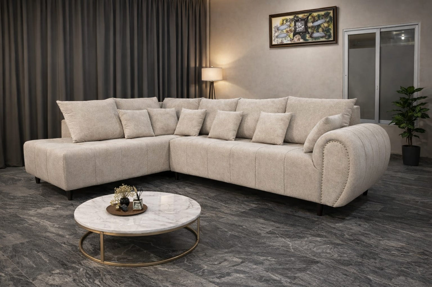 Kate White Sofa
