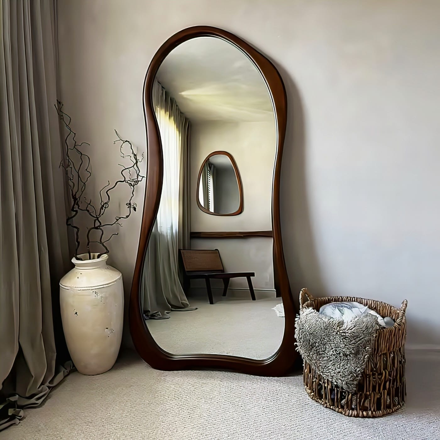 Cloud Shaped Mirror