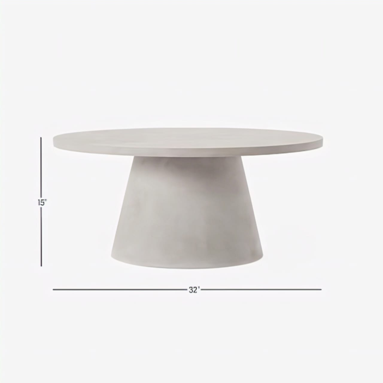 Pedestal Coffee Table