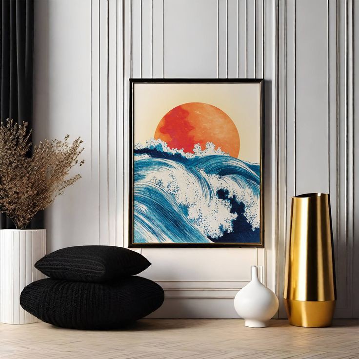 Rise Japanese FrameArt | Frame