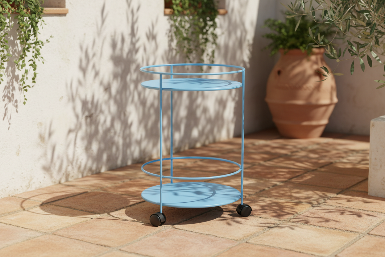Elara-Outdoor Iron SideTable