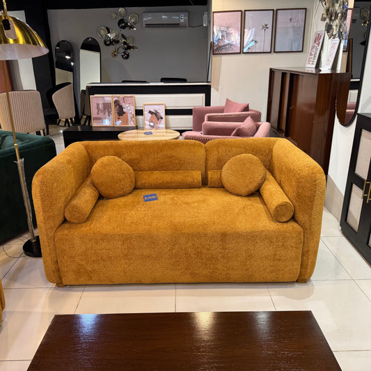 Velurian Mustard Sofa