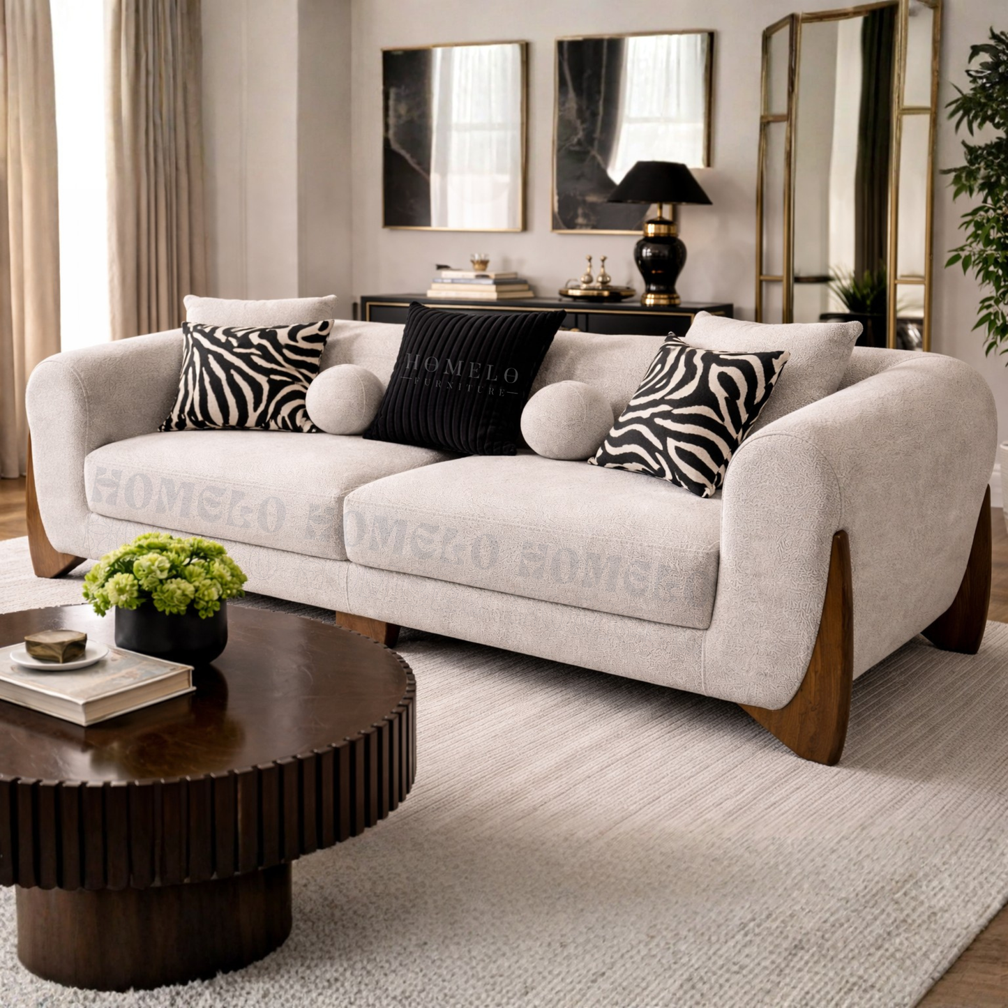 Roco Sofa - 6 Seater