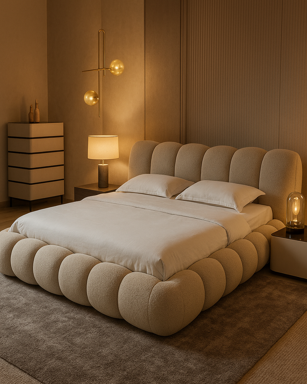 Orleans Boucle Bed