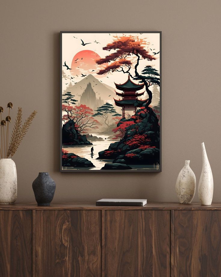 Scenic Japanese FrameArt | Frame – HOMELO