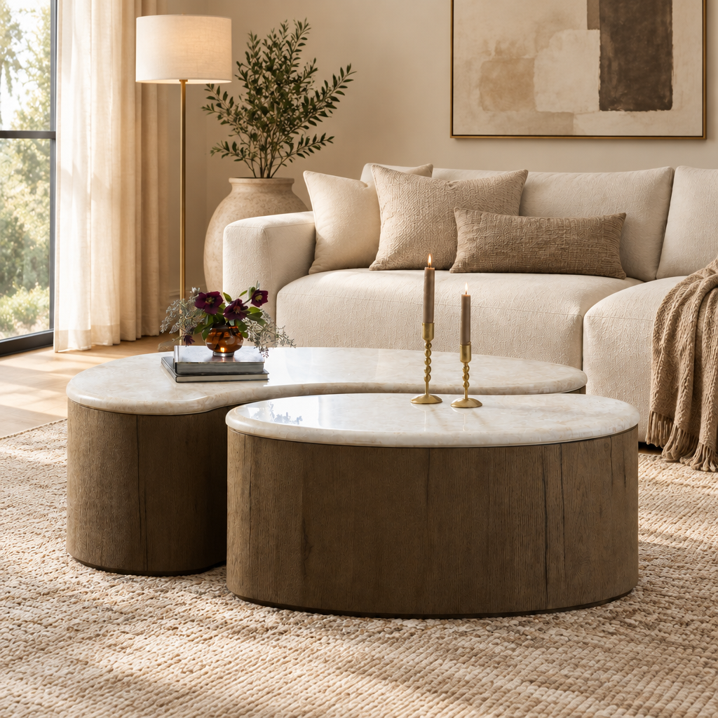 Noma Marble Coffee Table