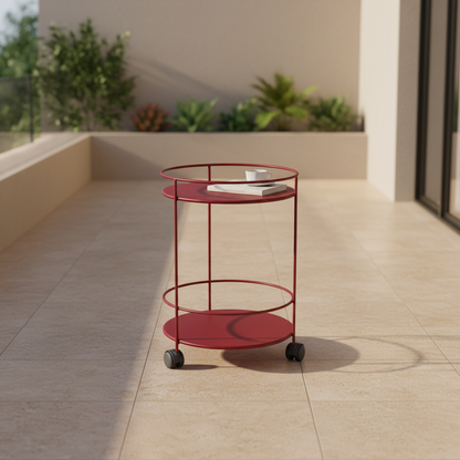Elara-Outdoor Iron SideTable