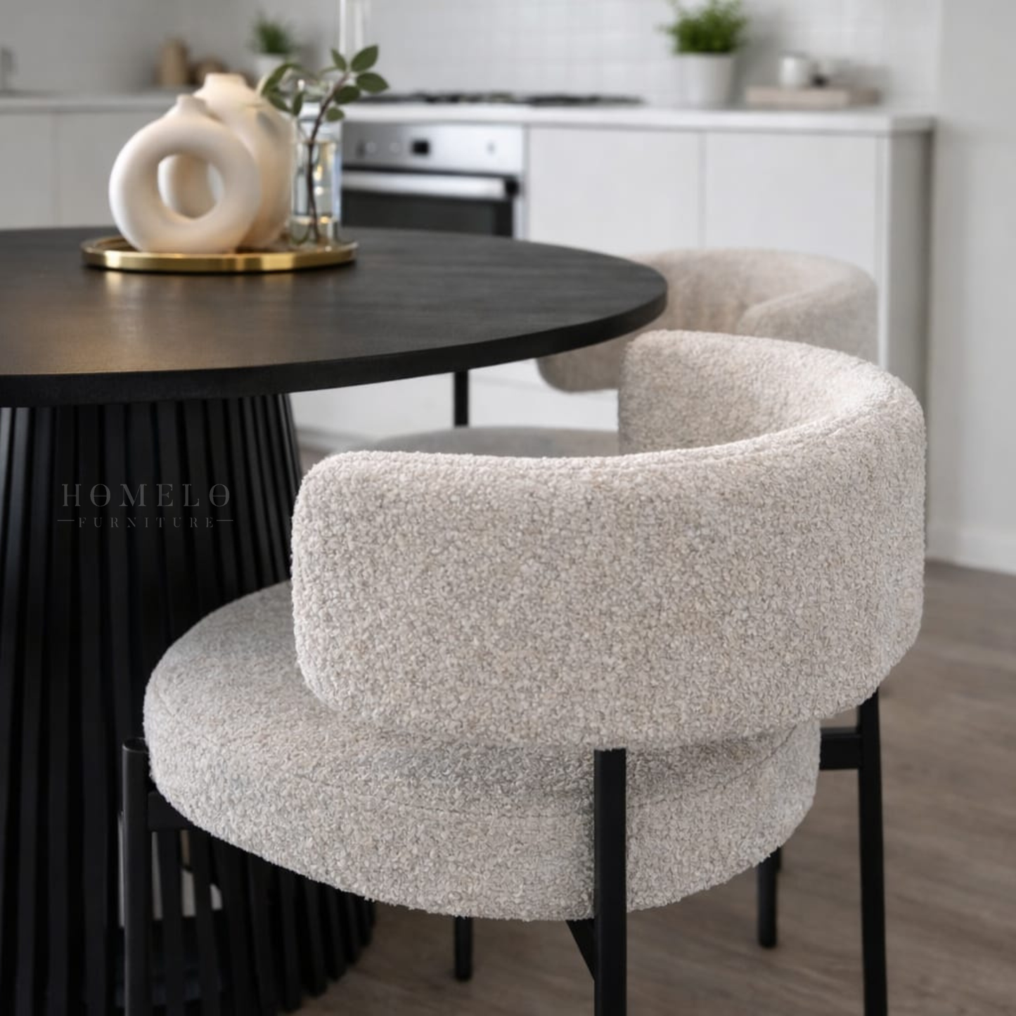 Havix Modern 4 Seater Dining Table Set