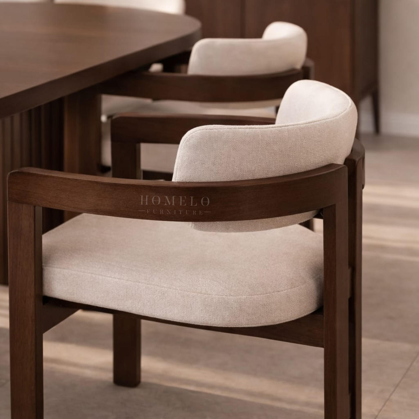 Dyrin Dining Table - 6 Seater