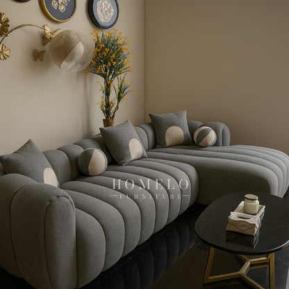 Crumble Sofa - 6 Seater L Shaped