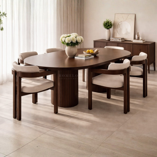 Dyrin Dining Table - 6 Seater