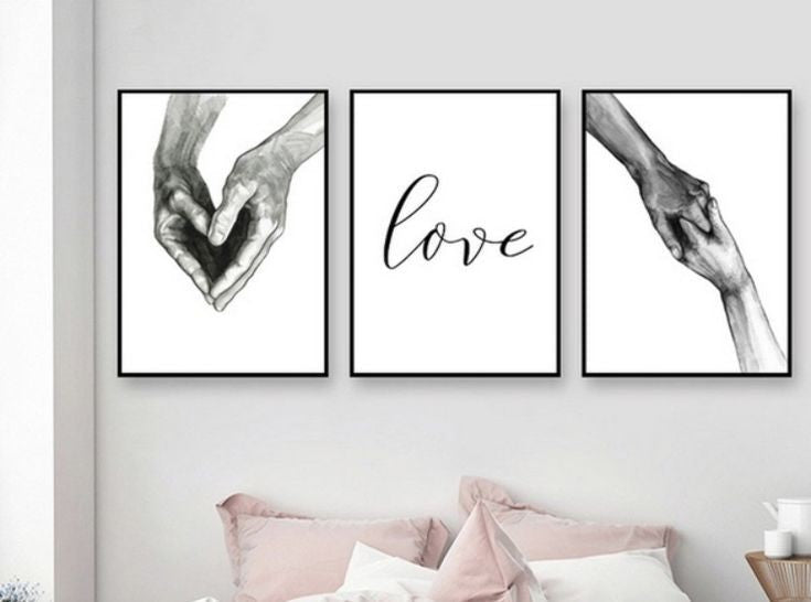 Black & White VIII FrameArt | Set of 3