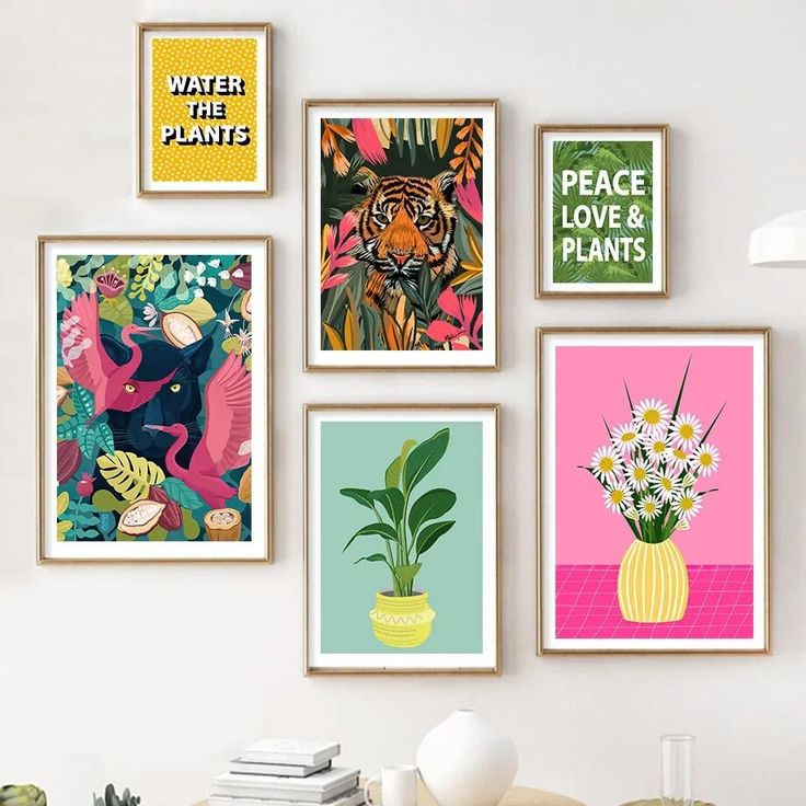 Tropical FrameArt | Set of 6