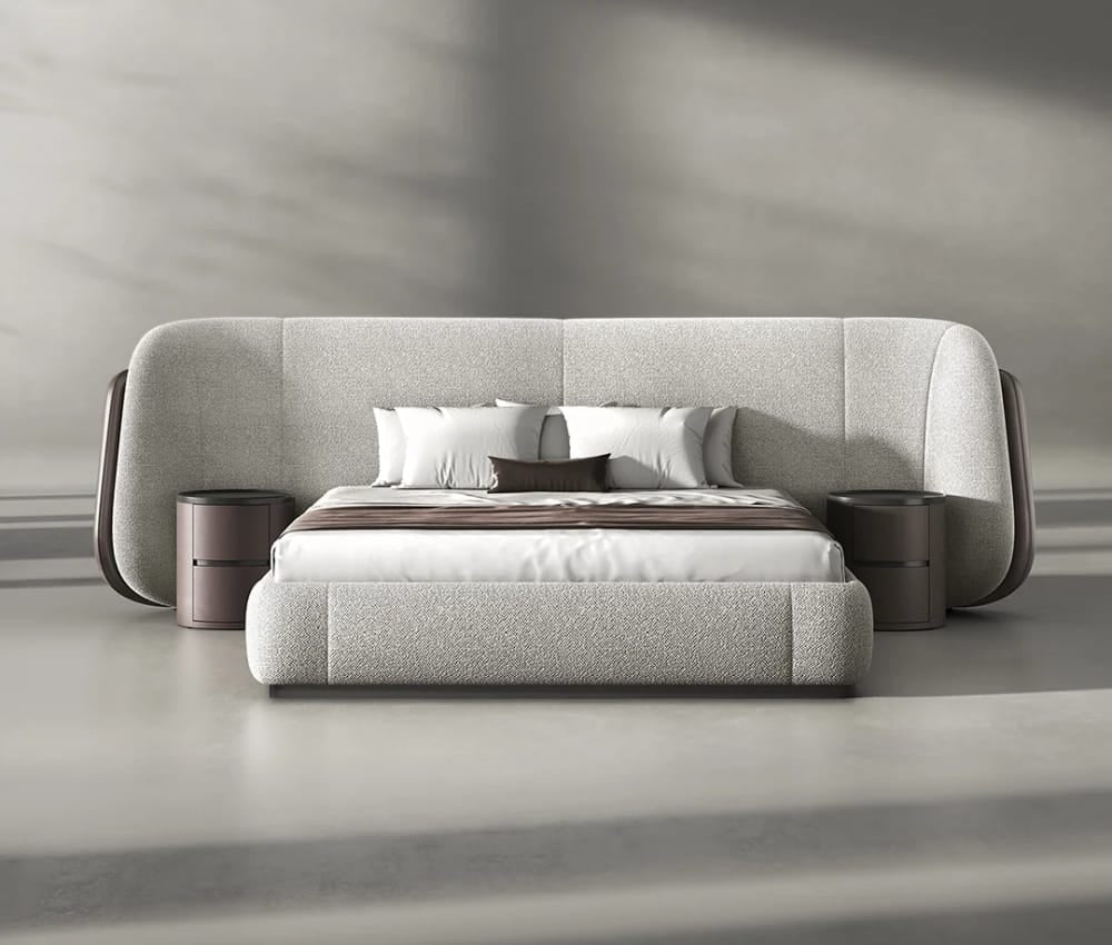 Slidell - Curved Headboard Bed