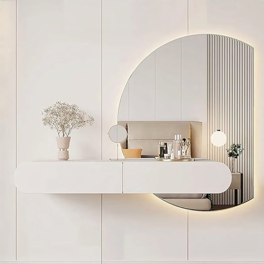 Amocho Vanity + Mirror with Adjustable Modern Design
Customizable Vanity Table with High-Quality Glass Mirror
Sleek Functional Vanity for Bedroom or Studio
Modern Vanity Setup with Easy Installation Hardware