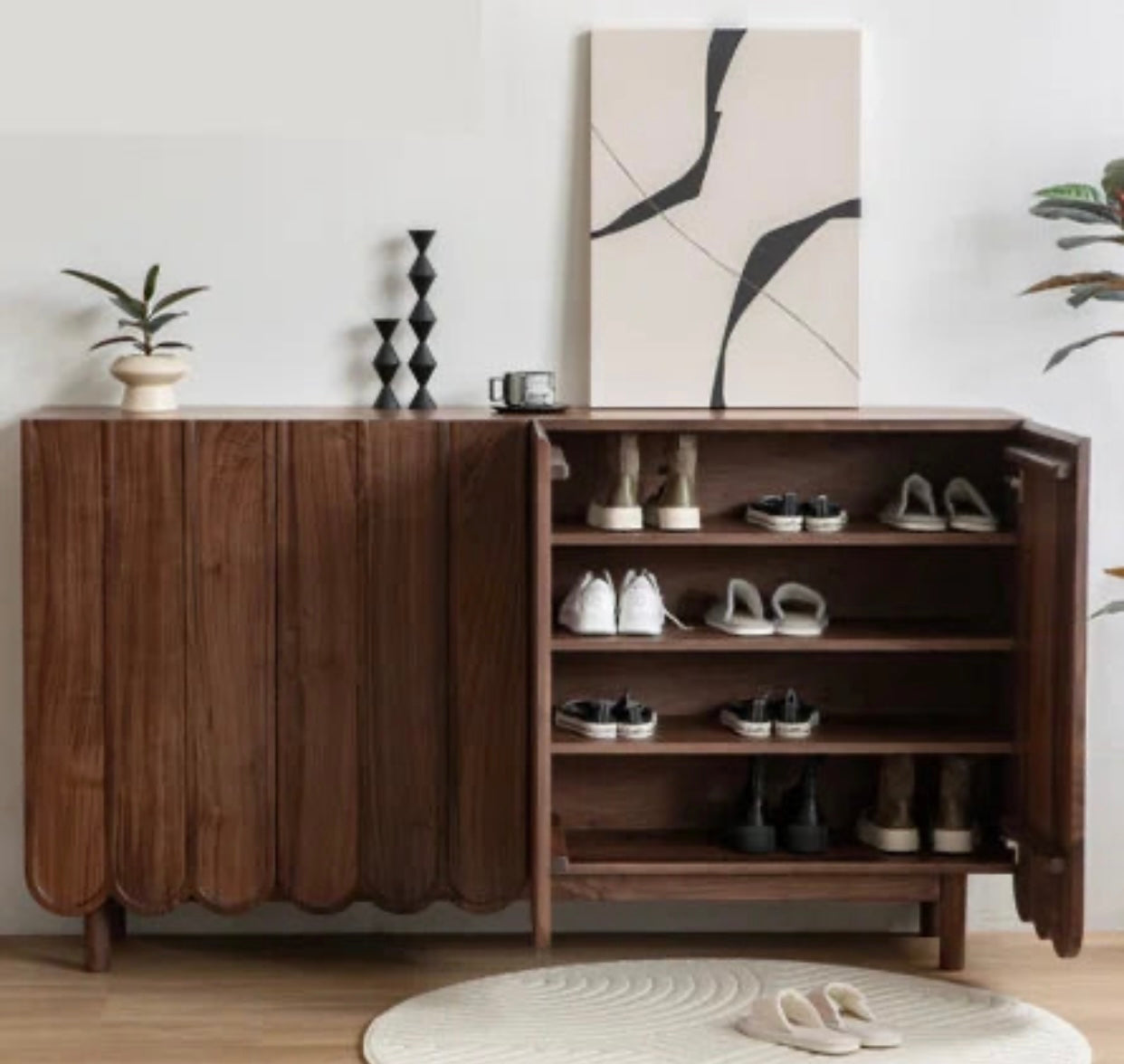 Console Shoe Rack