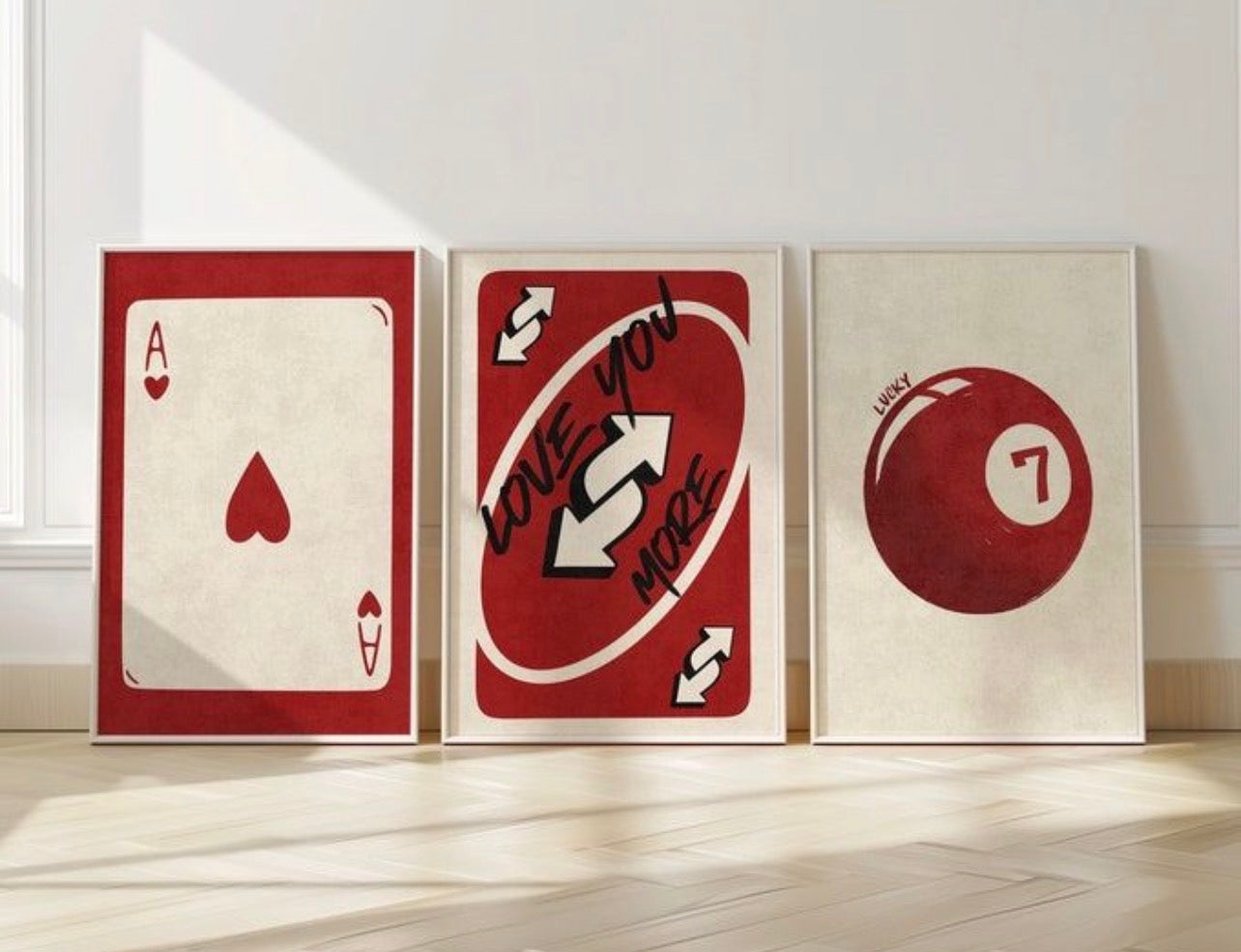 Uno Reverse FrameArt | Set of 3