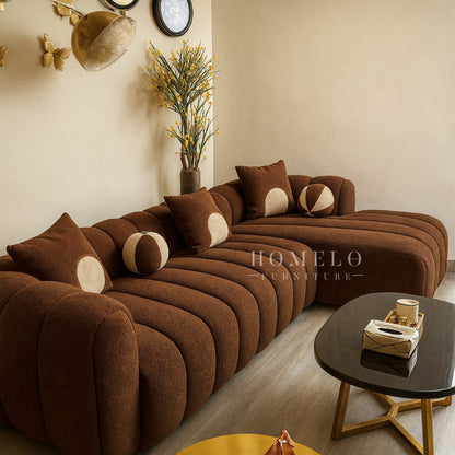 Crumble Sofa - 6 Seater L Shaped