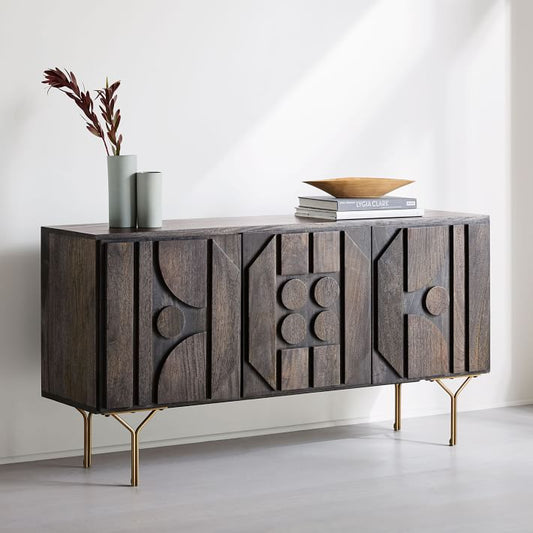 Dag Sideboard Modern Polished Sideboard Table