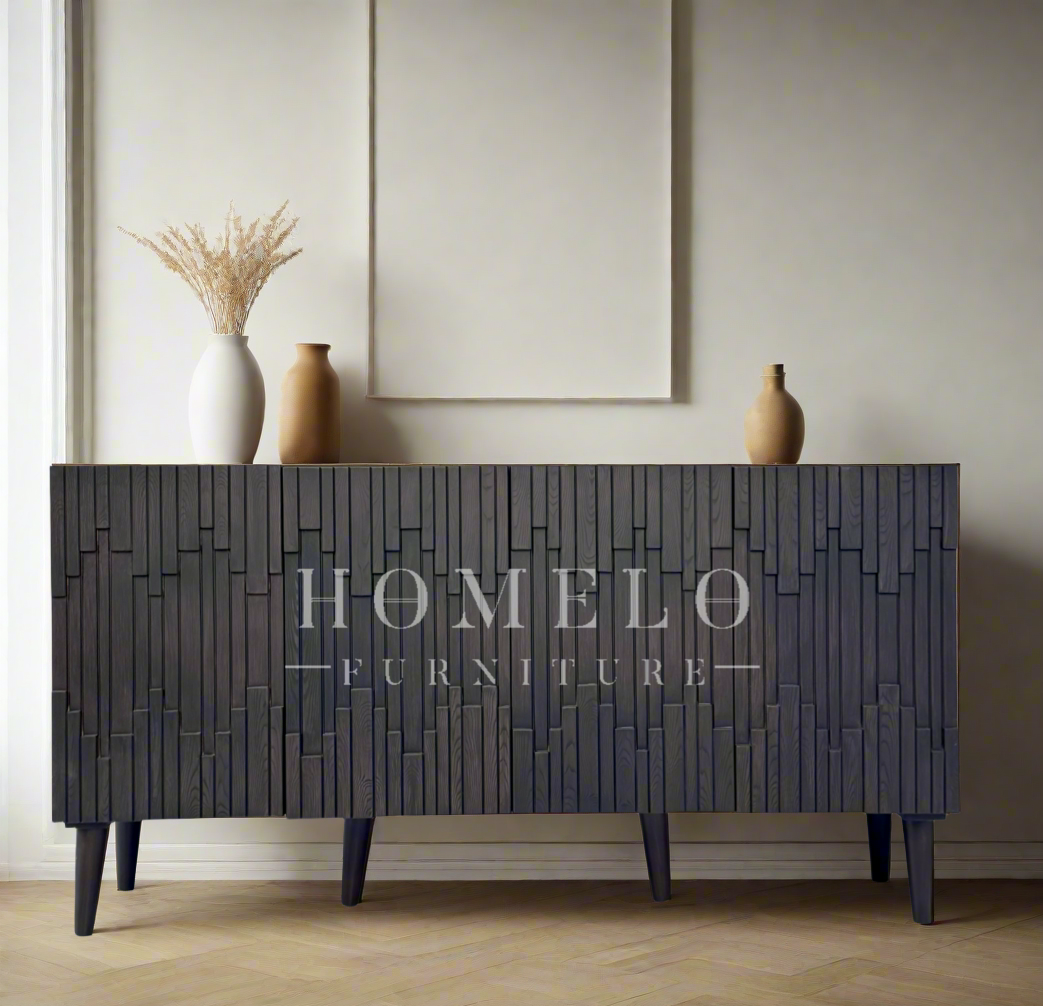 Darkwood II Sleek Modern Console Table