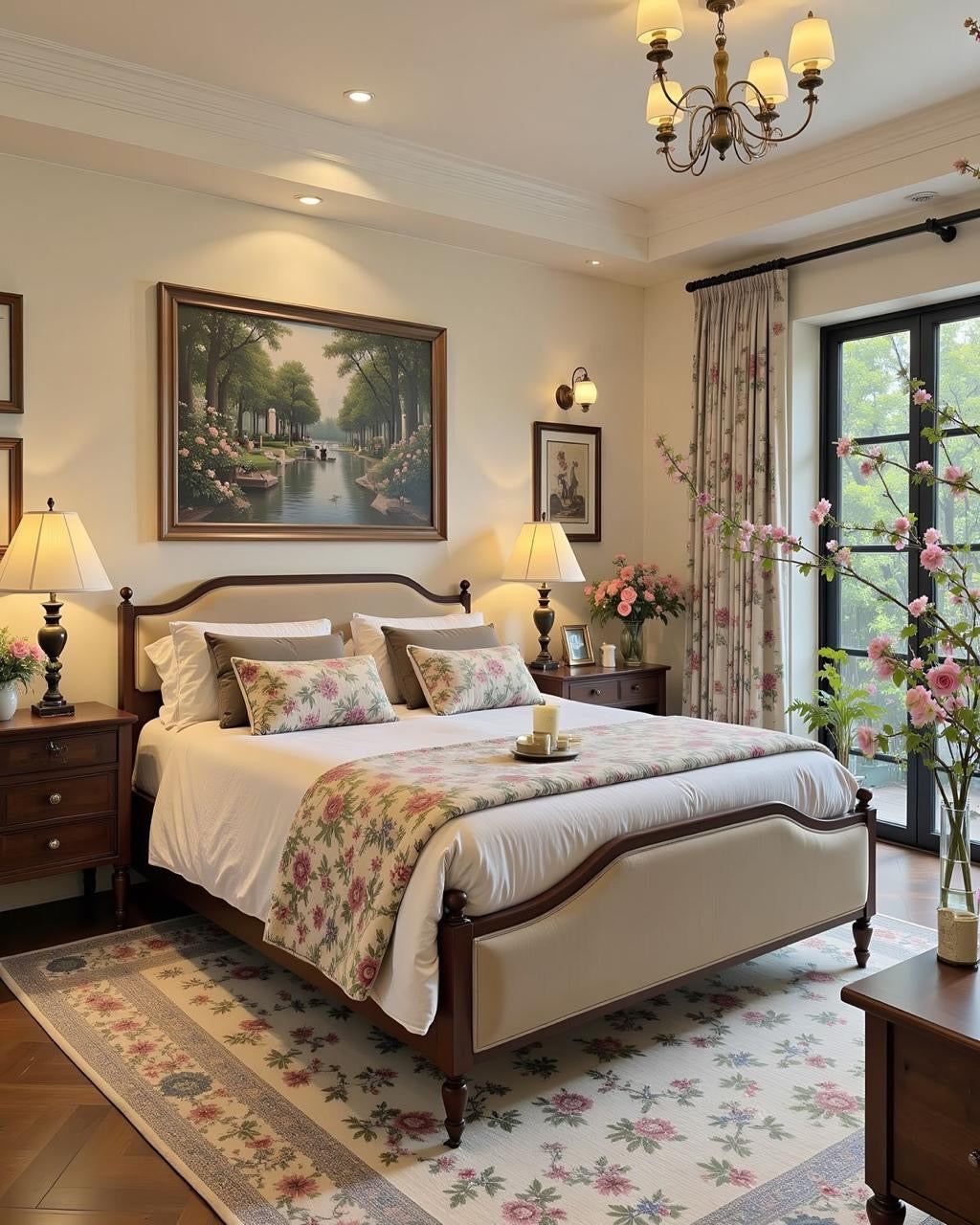 Rome King Bed | Sheesham