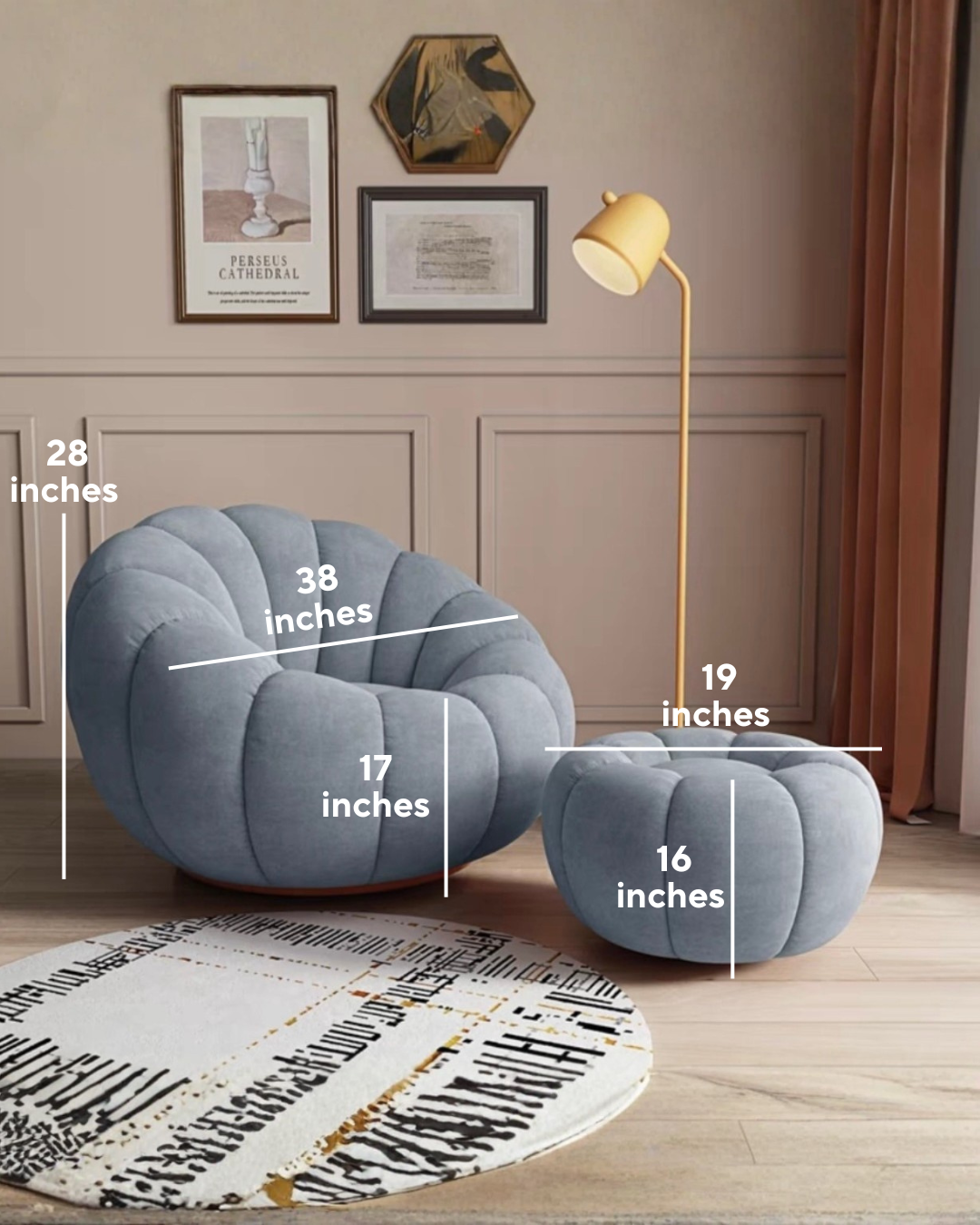 Fiona Resting Set - Comfortable Lounge Chairs