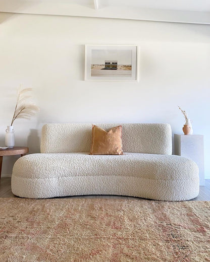 Retro Boucle Sofa