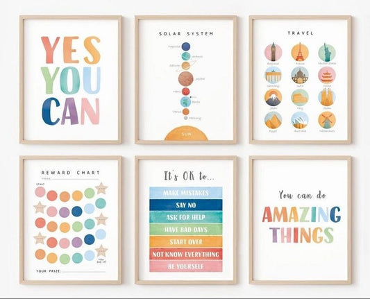 You Can FrameArt | Set of 6