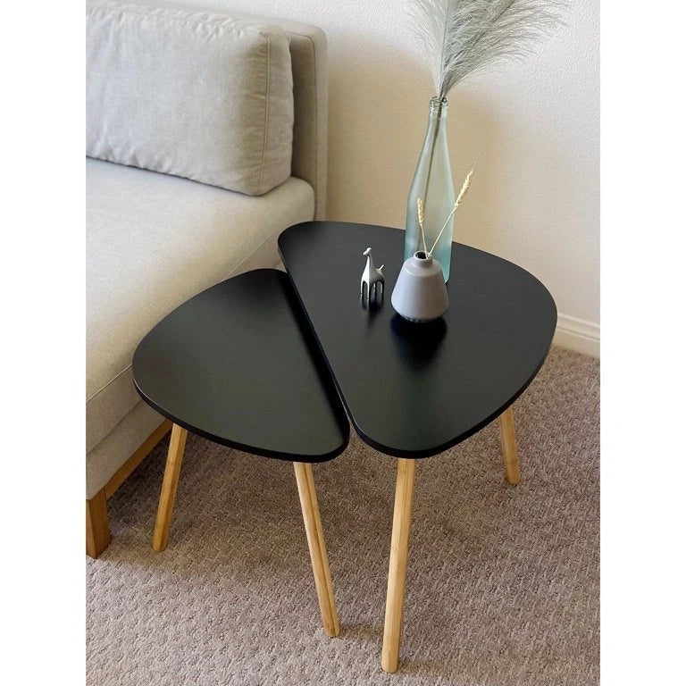 Ebony Nesting Table