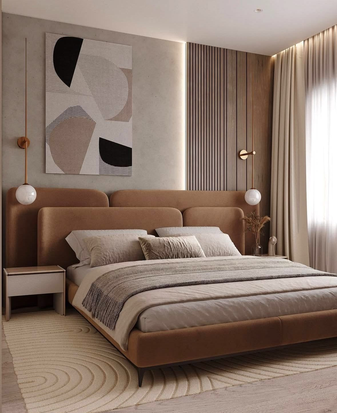 modern-split-panel-upholstered-headboard-camel-color

geometric-layered-designer-bed-minimalist-style

luxury-modular-bed-frame-with-slim-black-legs