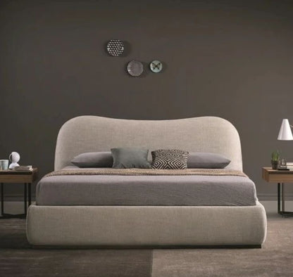 Dune | Scalloped Upholstered Bed