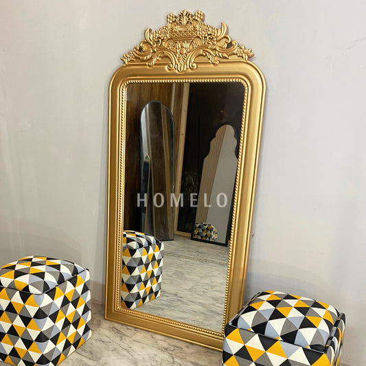 Majestic full-length wall mirror 76 by 36 inches for modern and elegant interiors.