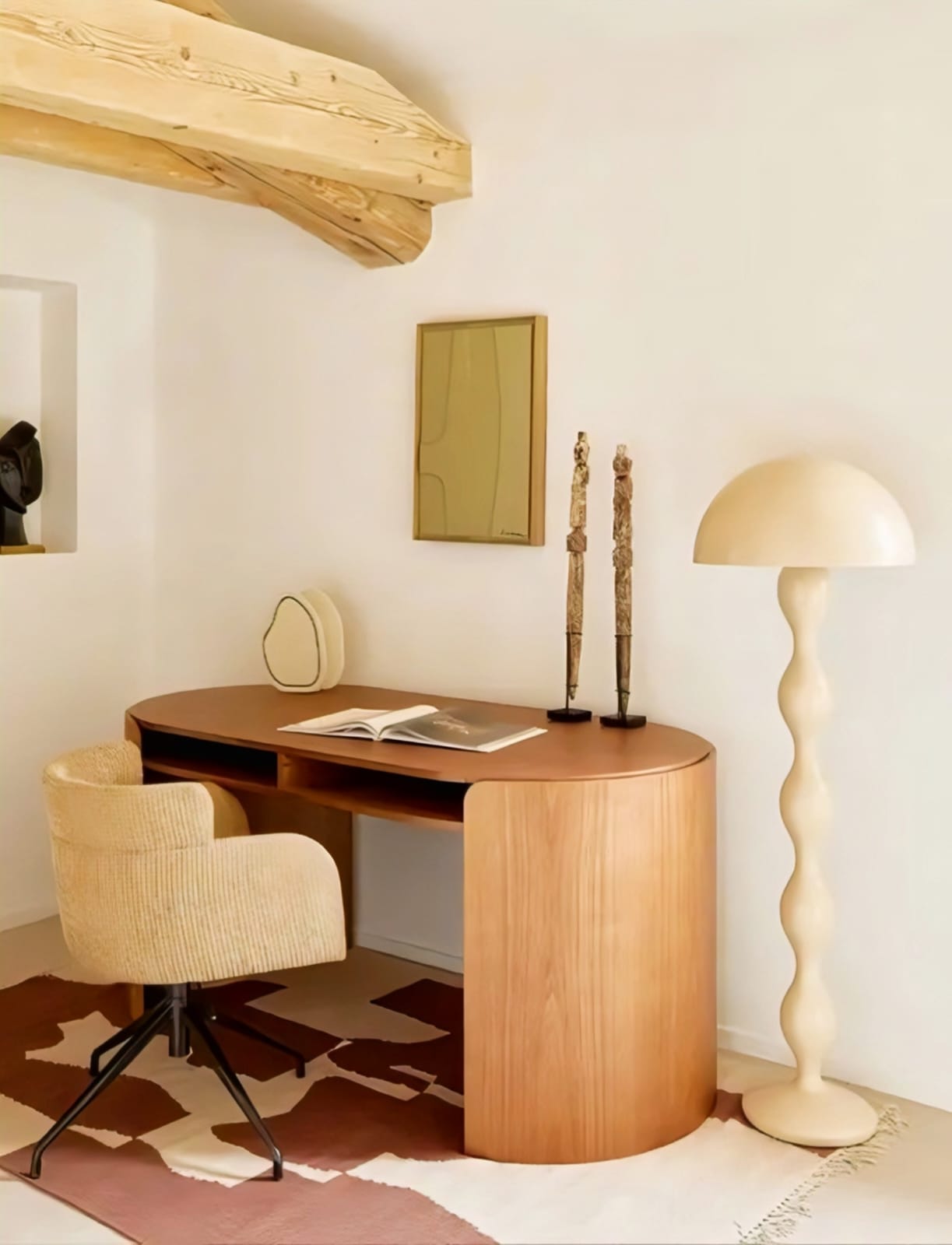 Crescent Study Table