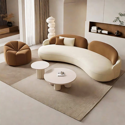 Raimes Sofa - Two Tone Cloud Shaped