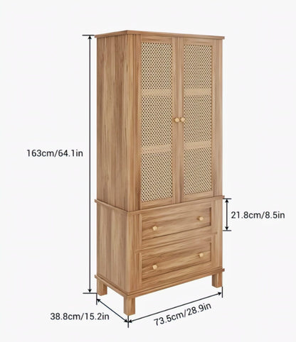 Homfa Rattan Cabinet