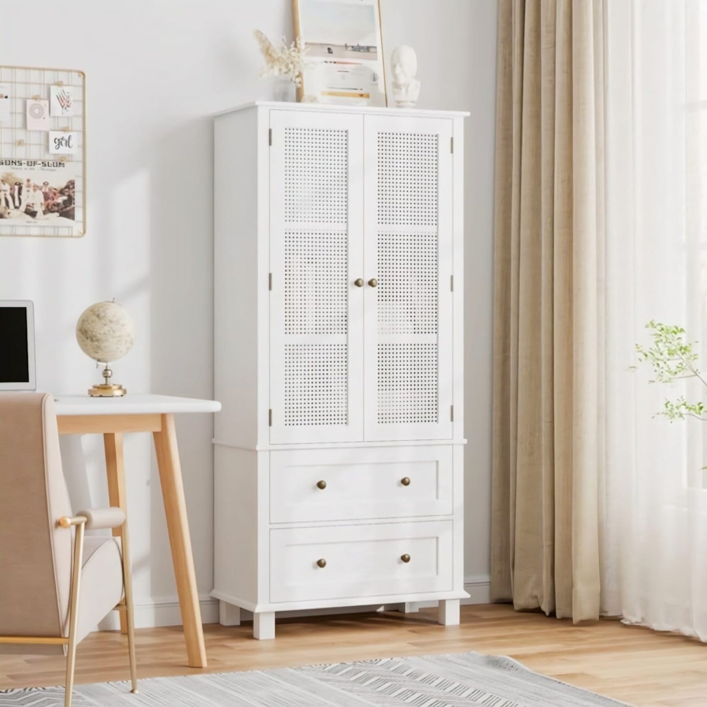 Homfa Rattan Cabinet