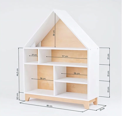 House-Shaped Bookshelf