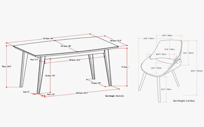 Draper Dining Table