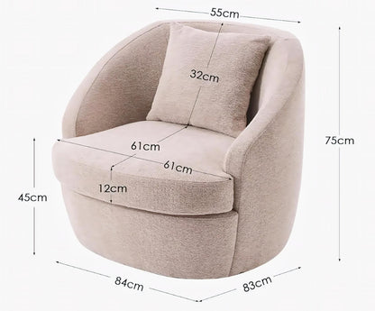 Boucle Bliss Chair