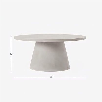 Pedestal Coffee Table
