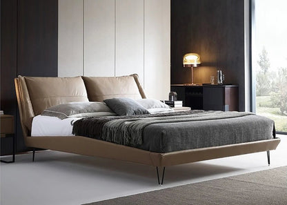 California King Bed extra large luxury bedroom furniture