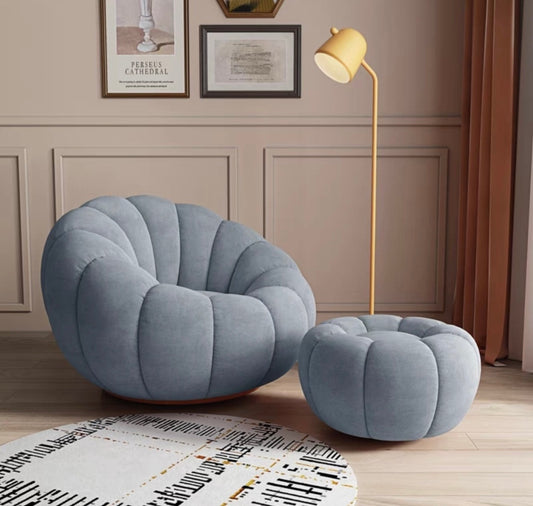 Fiona Resting Set featuring two cozy lounge chairs with soft upholstery and modern wooden frames